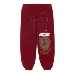 Sweatpants-Maroon-with-logo-print.webp
