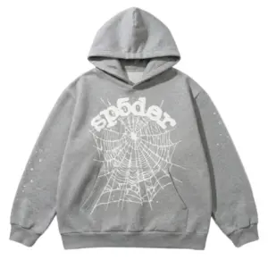 Spider OG Web Hoodie Heather Grey
